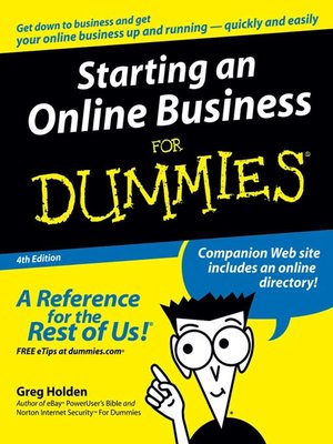 Starting an Online Business for Dummies - ebook